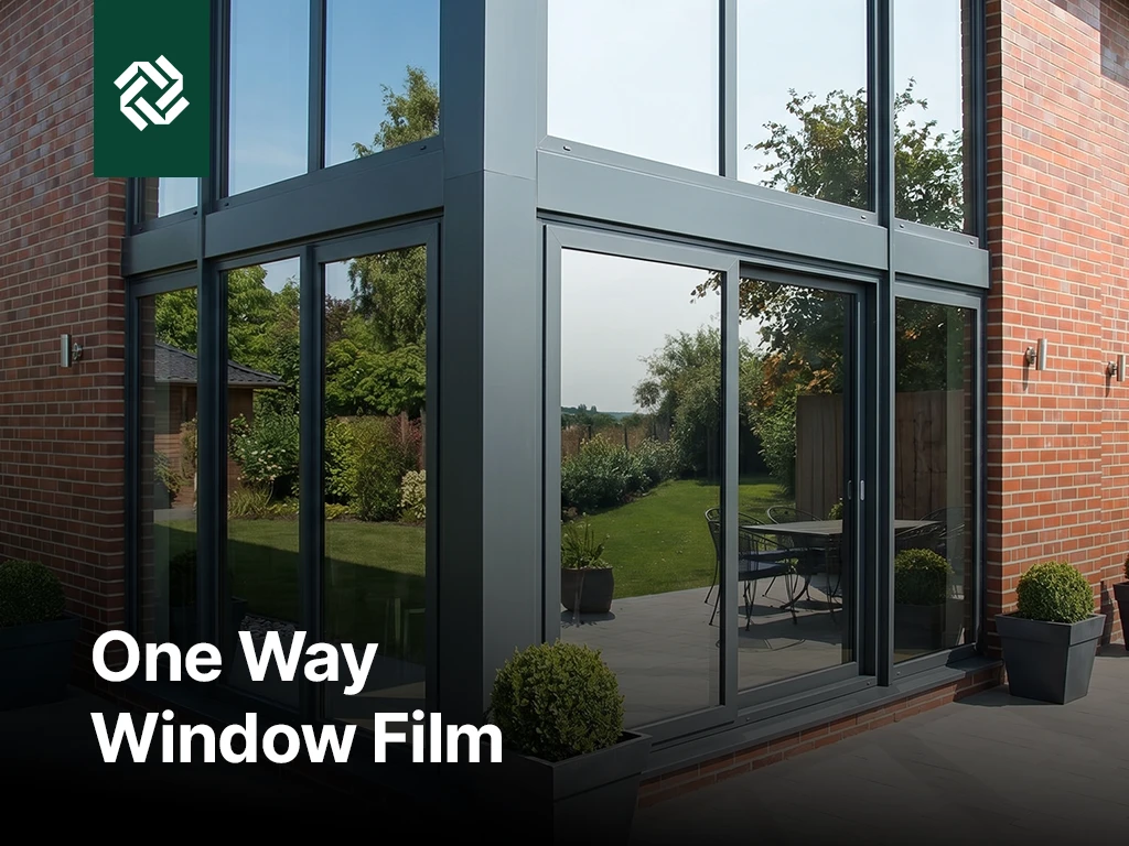 One way window film