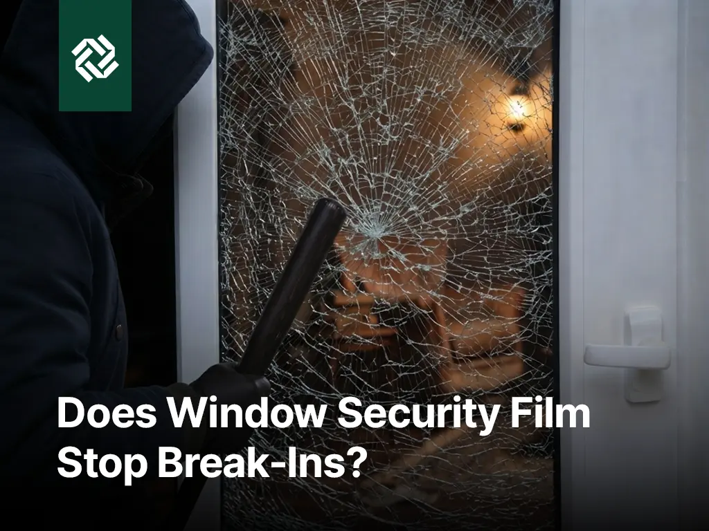 Does window security film stop break ins?